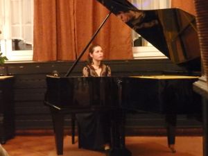 Anastasiya Shanskova 1199th Liszt Evening, Oborniki Slaskie, Parlour of Four Muses, 18th March 2016. Photo by Jolanta Nitka.